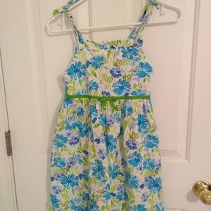 Jona Michelle floral shoulder tie sundress